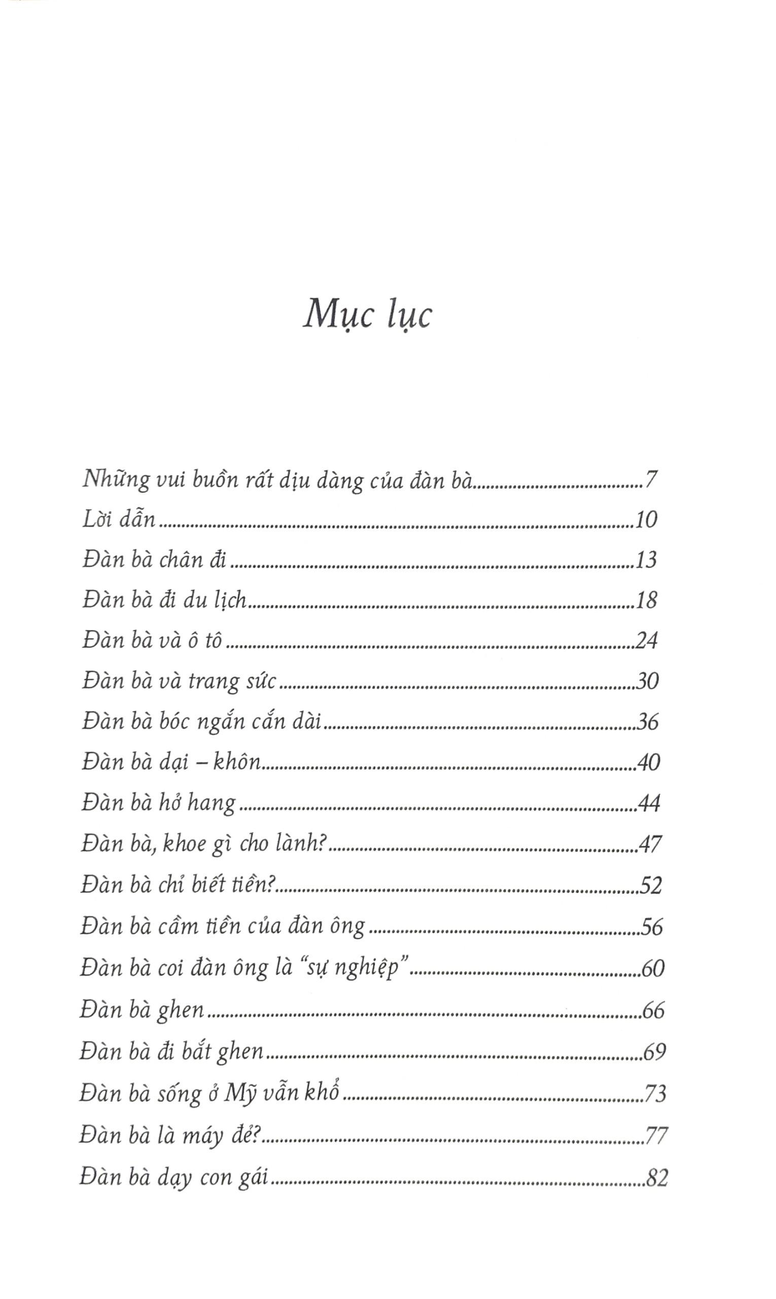 Đàn Bà Vui Buồn Bé Mọn