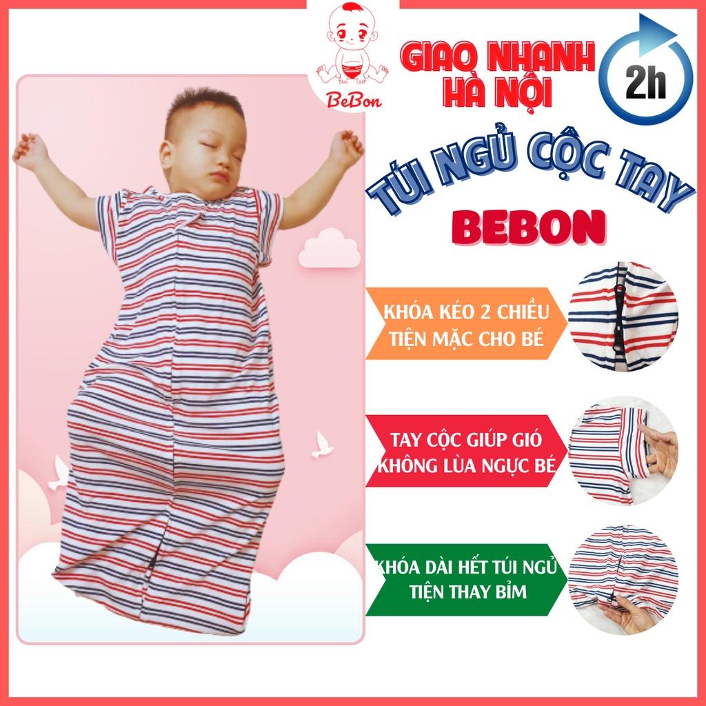 Túi Ngủ Cho Bé Giúp Bé Ngủ Ngon Không Bị Lạnh Bụng - Túi Ngủ Cộc Tay