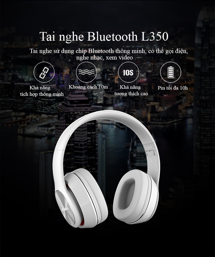 Tai Nghe Bluetooth 5.0 Không Dây L350  chống ồn