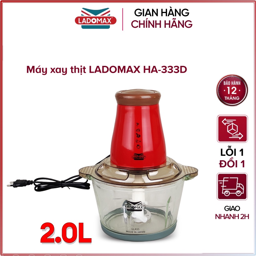 Máy xay thịt đa năng 400W Ladomax HA-333 - Hàng chính hãng