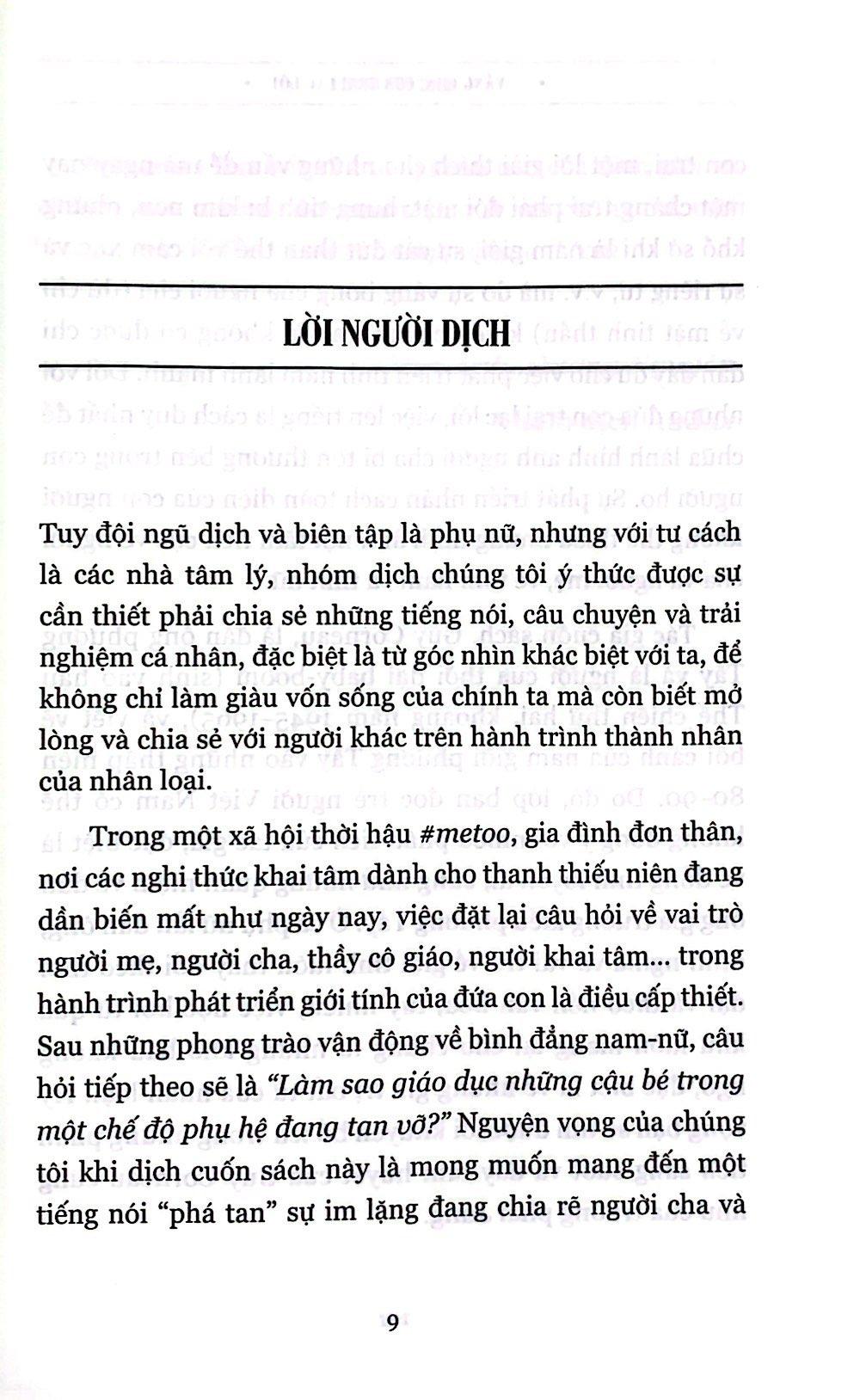 Vắng Cha, Con Trai Lạc Lối (Tìm Lại Bản Dạng Nam Tính)