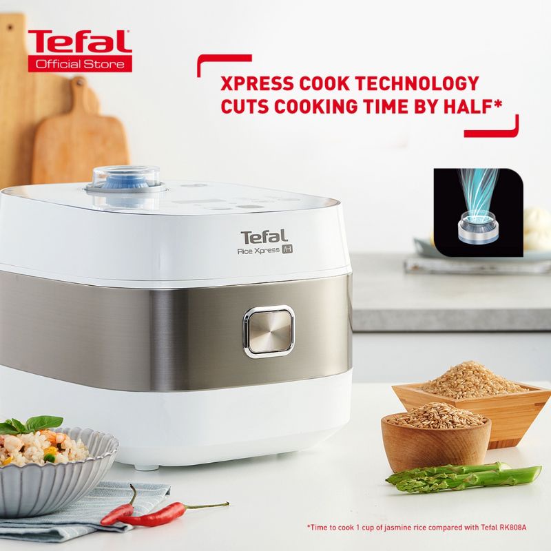 Nồi cơm điện tử cao tần Tefal RK762168 - Hàng chính hãng