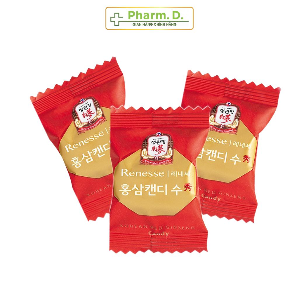 Kẹo Hồng Sâm Hàn Quốc Có Đường KGC Cheong Kwan Jang Ginseng Candy Hỗ Trợ Sức Khỏe 500g