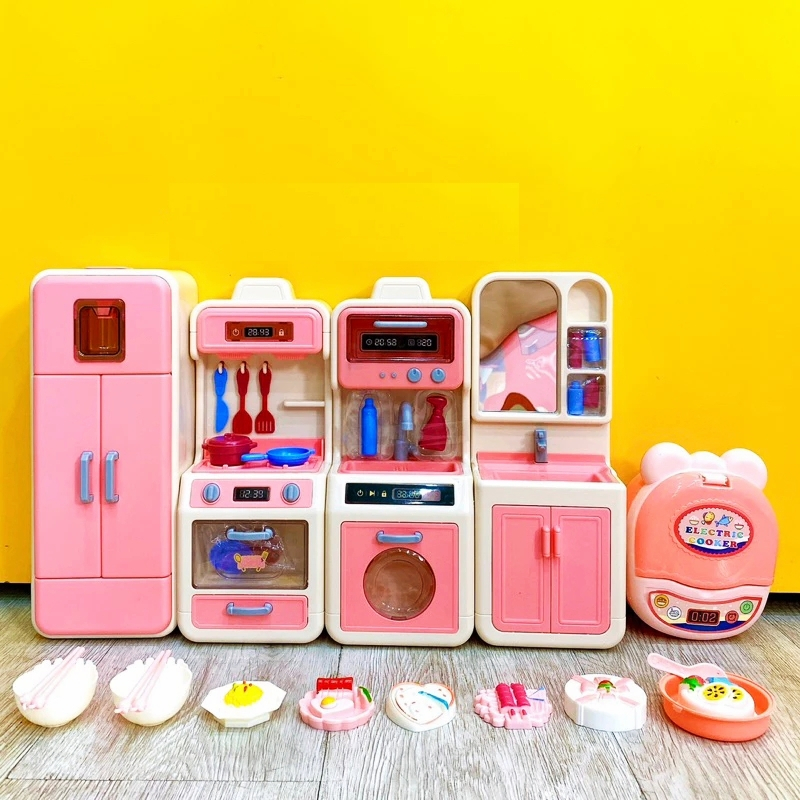 Đồ Chơi Nhà Bếp 70Cm, Đồ Chơi Nấu Ăn Chất Liệu An Toàn Cao Cấp, Quà Tặng Cho Bé Gái