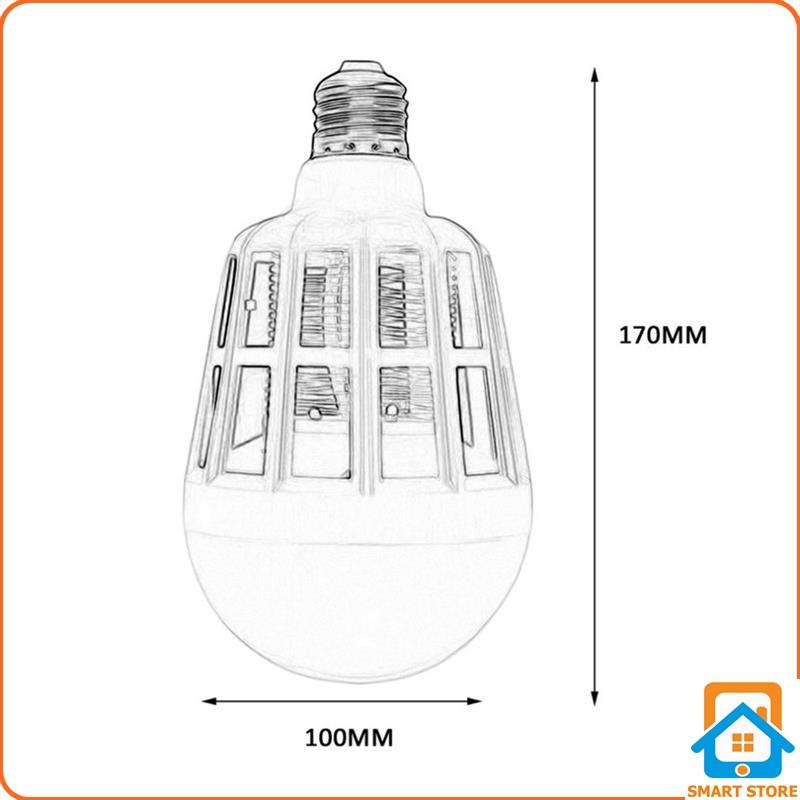 Bóng đèn led chiếu sáng kiêm đèn bắt muỗi và côn trùng / Đuỗi muỗi Diệt muỗi