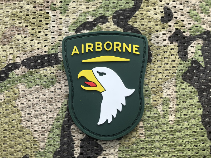 Tem dán patch velcro nhựa PVC dán trang trí ba lô, dán áo khoác lính, mũ lính