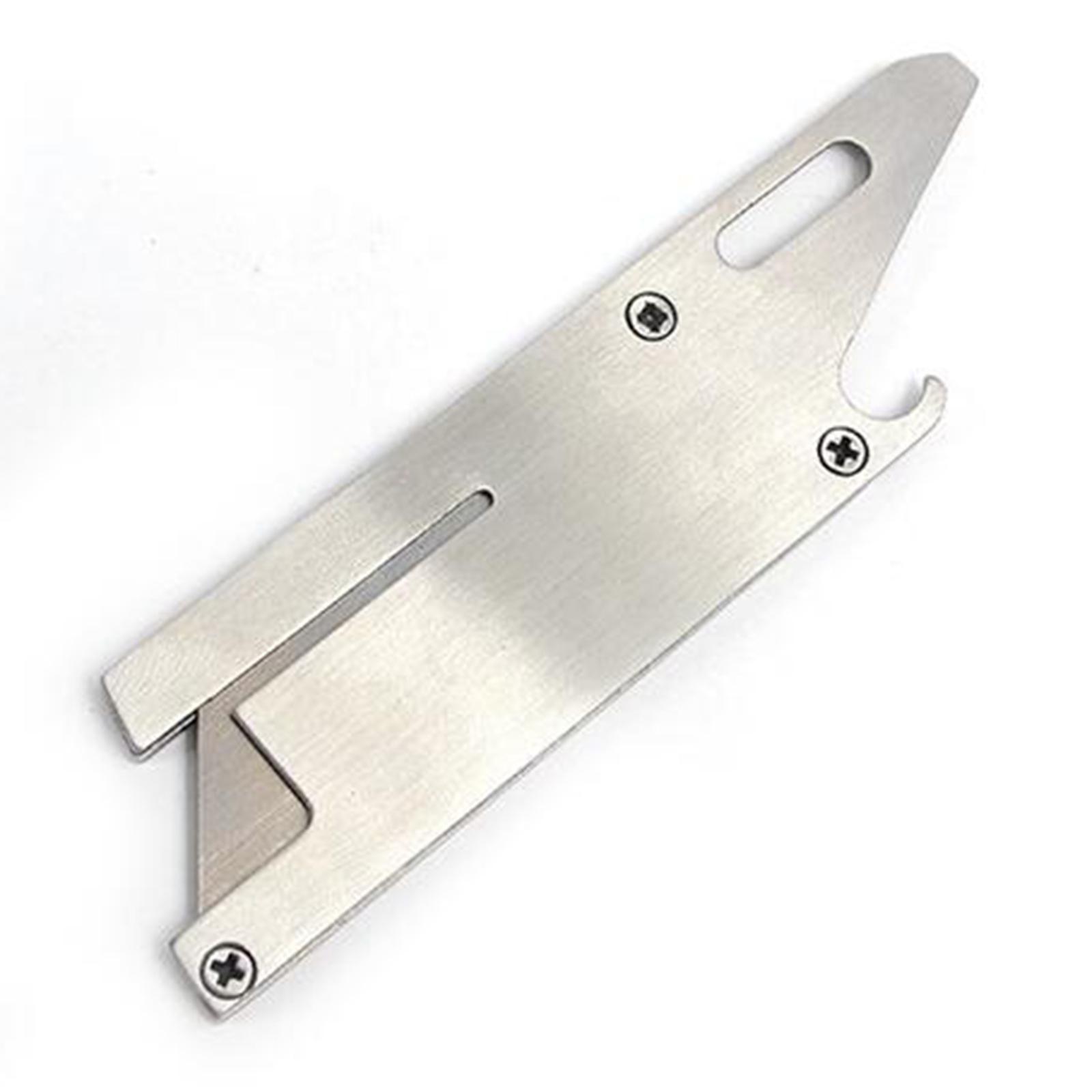 2-5pack Utility Pocket Knife Box Cutter Keychain Portable Bottle Opener for