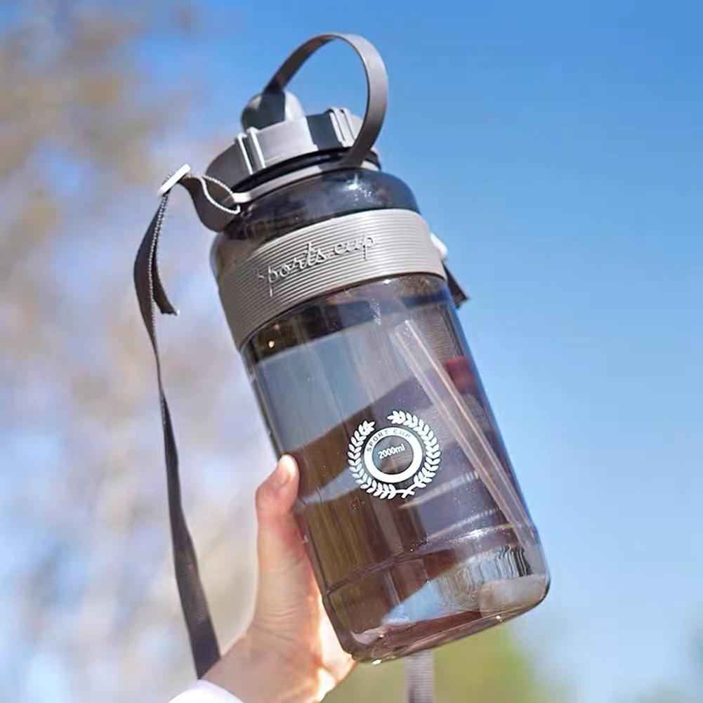 1.5L/2L Water Bottle Large Capacity BPA Free Bottles Sports Drinking Bottle Outdoor Portable Kettle