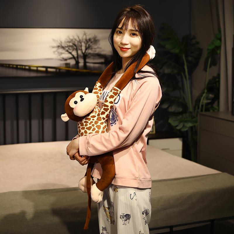 80Cm/160Cm Lớn Khỉ Sang Trọng Đồ Chơi Gối Kawaii Thú Nhồi Bông Đồ Chơi Động Vật Đồ Chơi Cho Trẻ Em Trai/Trẻ Em/Đồ Chơi Trẻ Em Dễ Thương Cô Gái Món Quà