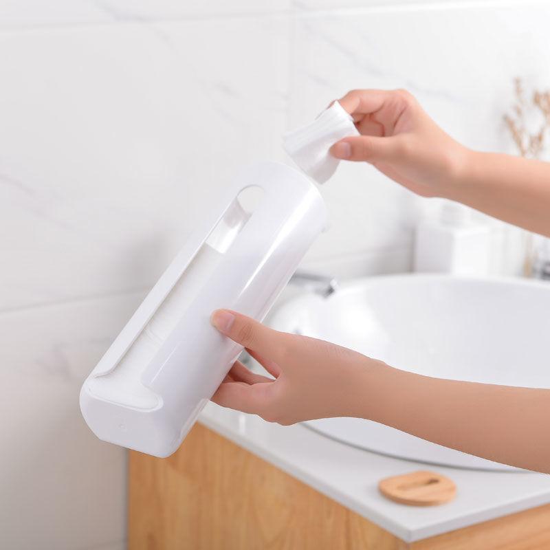 Lưu trữ miếng đệm watt, người hiến tặng bông gắn trên tường với nắp làm bằng gỗ, tre lưu trữ bằng vải cotton cho miếng đệm bông làm hoặc xa