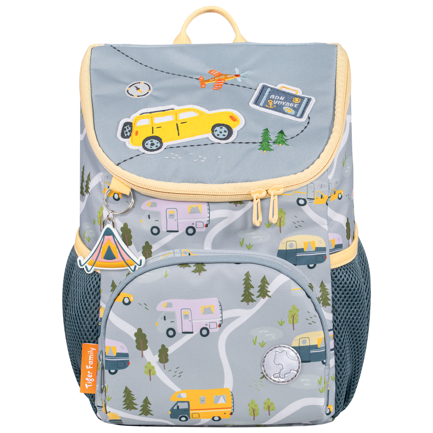 Ba Lô Mầm Non Smart Kids Little Travelers Plus Mini Backpack - Camp Time - Tiger Family SKLT-029A