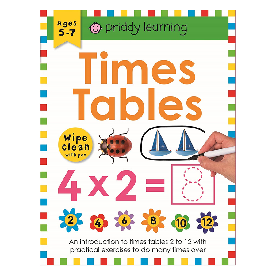 Wipe Clean Workbook Times Table 1-12