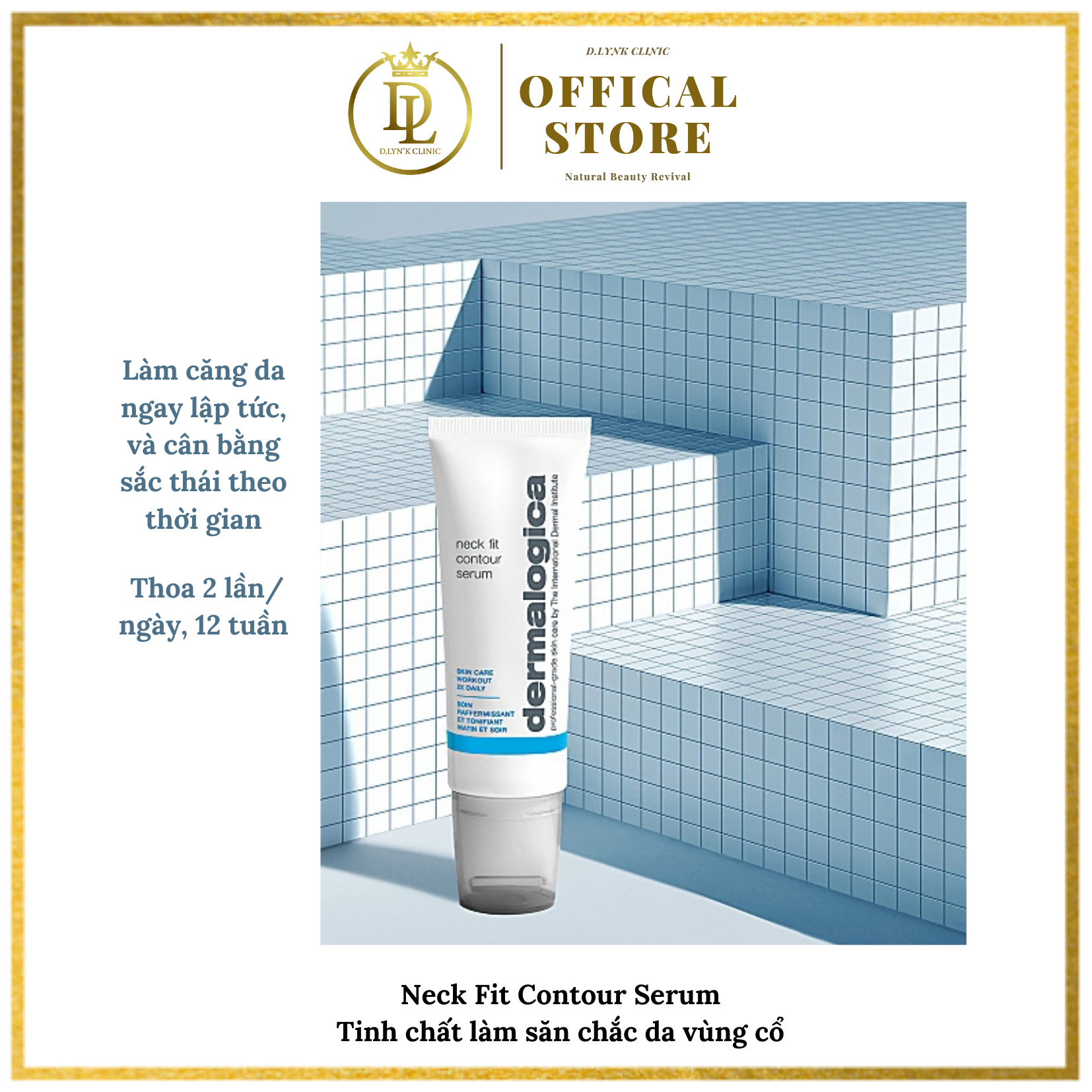 Tinh chất giúp vùng da cổ luôn săn chắc Dermalogica - Neck Fit Contour Serum