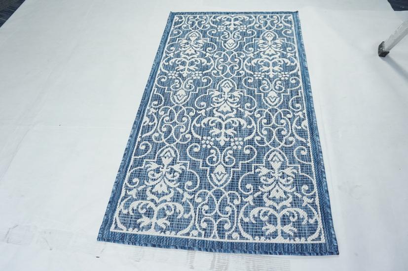 Thảm Sợi Ngắn le_sisal_koza2_snavyecru_80x150