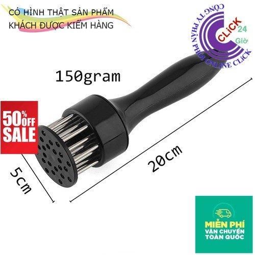 Set 2 Cây Đâm Dằm Làm Mềm Thịt, Gồm 21 Đầu Inox Chống Rỉ - Hàng Cao Cấp