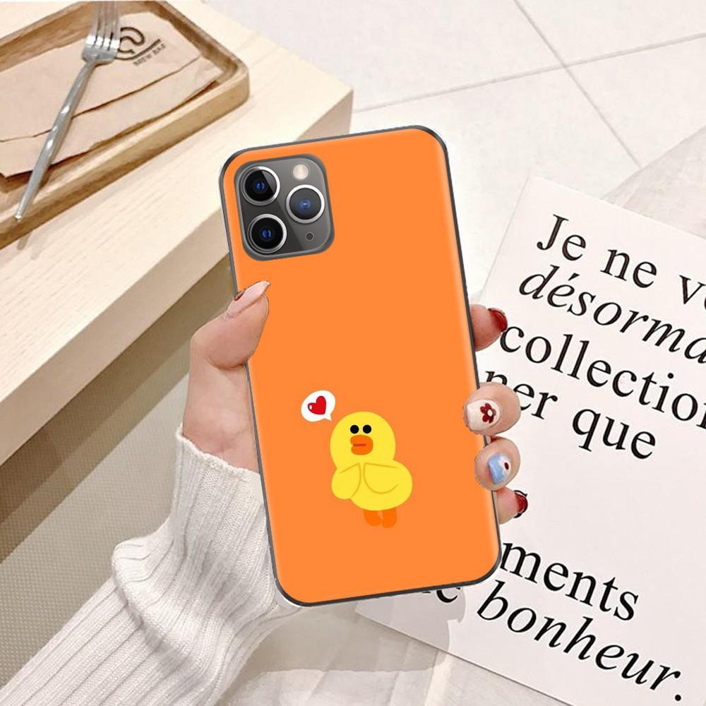 Ốp lưng dành cho điện thoại iPhone XS Max Silicon dẻo hình Vịt Con Dễ Thương