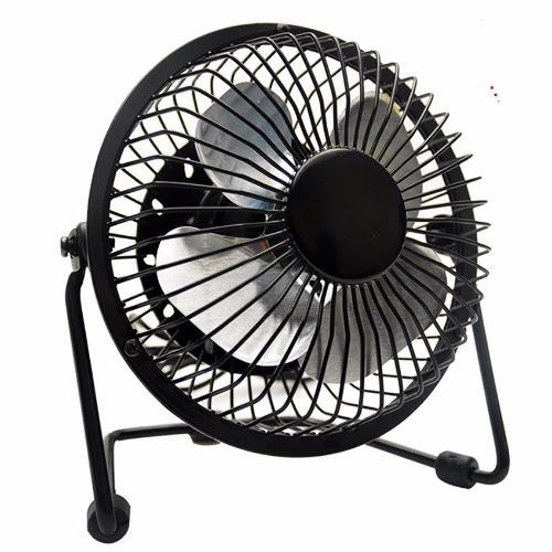 Quạt lồng sắt 819 USB-Fan 3 cánh quay 360 độ