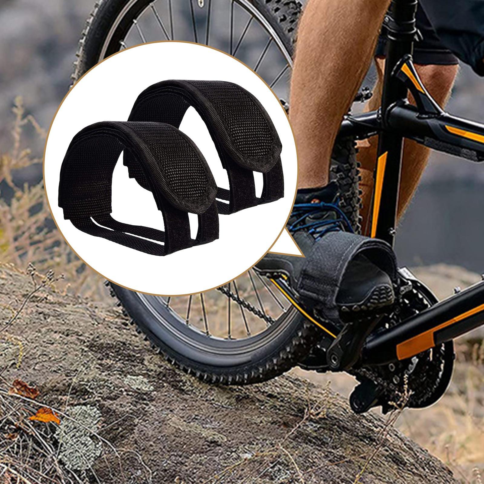 Practical Bike Pedal Band Elastic Strap Foot Retention Straps for Riding Exercise
