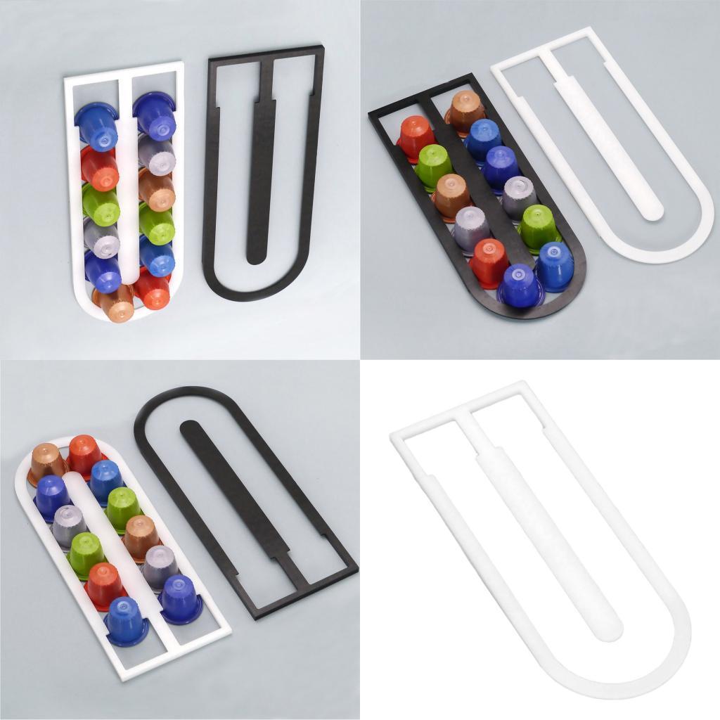 Coffee Capsule Pod Holder Stand Rack Hold 12 Capsules for