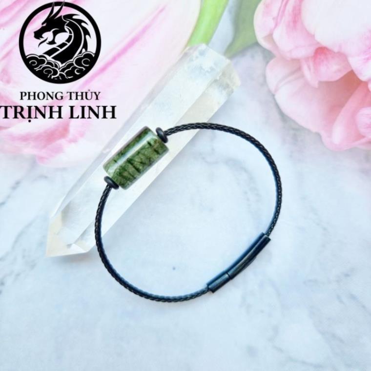 VÒNG TAY DÂY CÁP LU THỐNG TA TÓC XANH LÁ