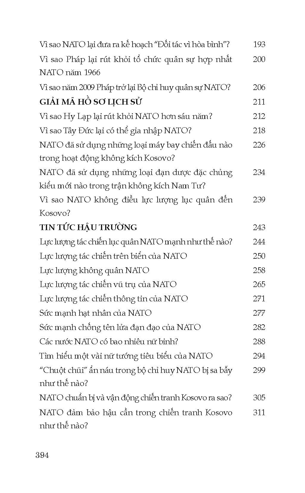 NATO - Những Bí Mật Bạn Chưa Biết