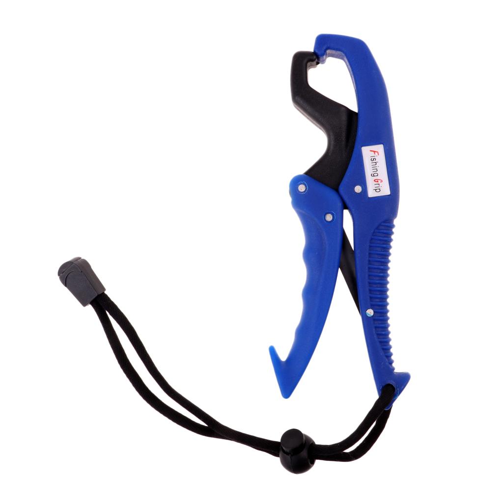 Floating Fishing Grip Pliers Grippers Lightweight ABS Fish Lip Grip Blue