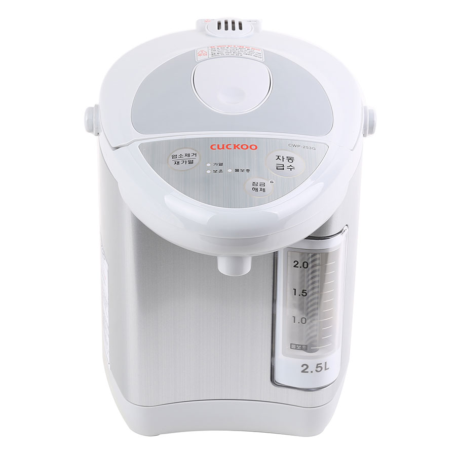 Bình Thủy Điện Cuckoo CWP-253G - 2.5L - Hàng Chính Hãng