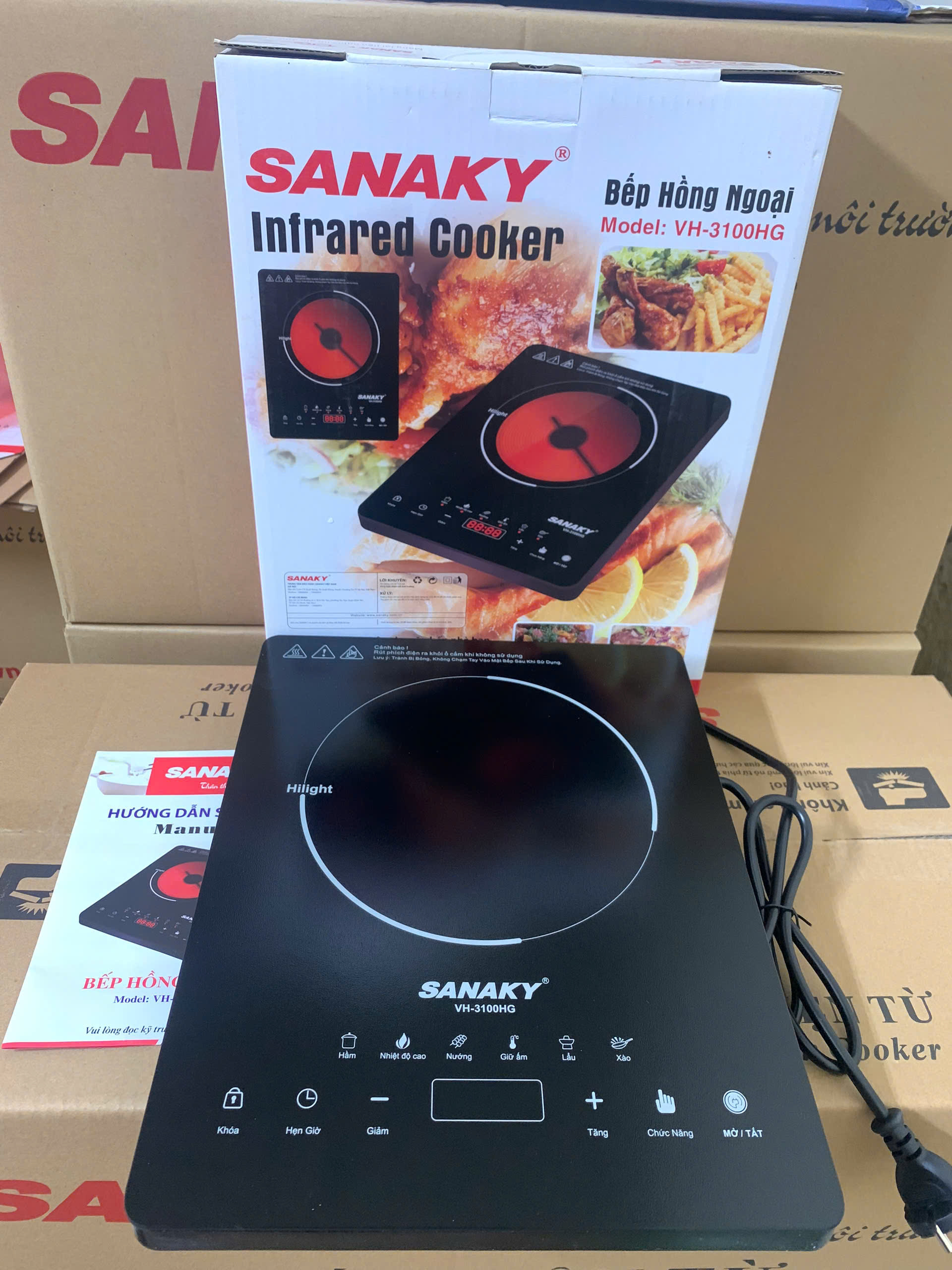 Bếp Hồng Ngoại Đơn Sanaky VH-3100HG- Hàng chính hãng