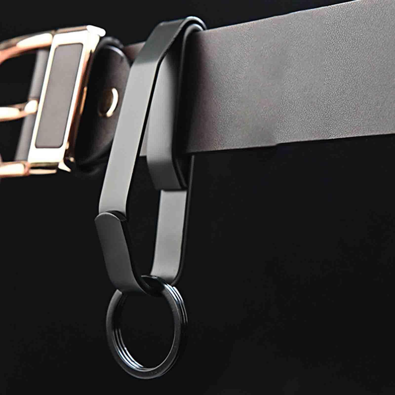 Stainless Steel Waist Hanging Car Keychain Tool Accessories for Sports Camping Water Bottle