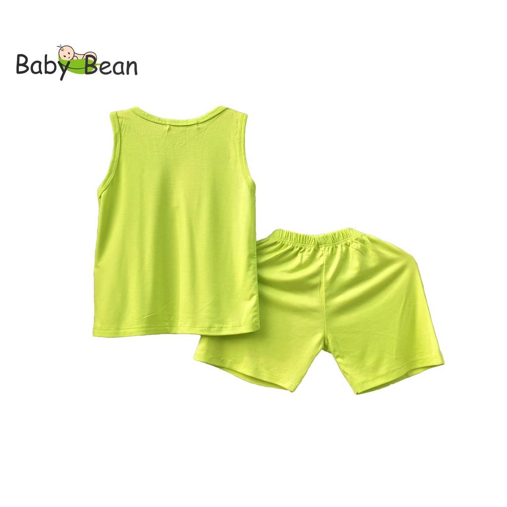 Đồ Bộ Thun Lạnh Sát Nách Bé Sơ Sinh Trai BabyBean MÃU NGẪU NHIÊN (7kg-13kg)