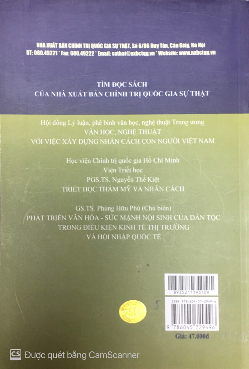 Nâng cao nhu cầu thẩm mỹ trong hoạt động nghệ thuật ở Việt Nam hiện nay