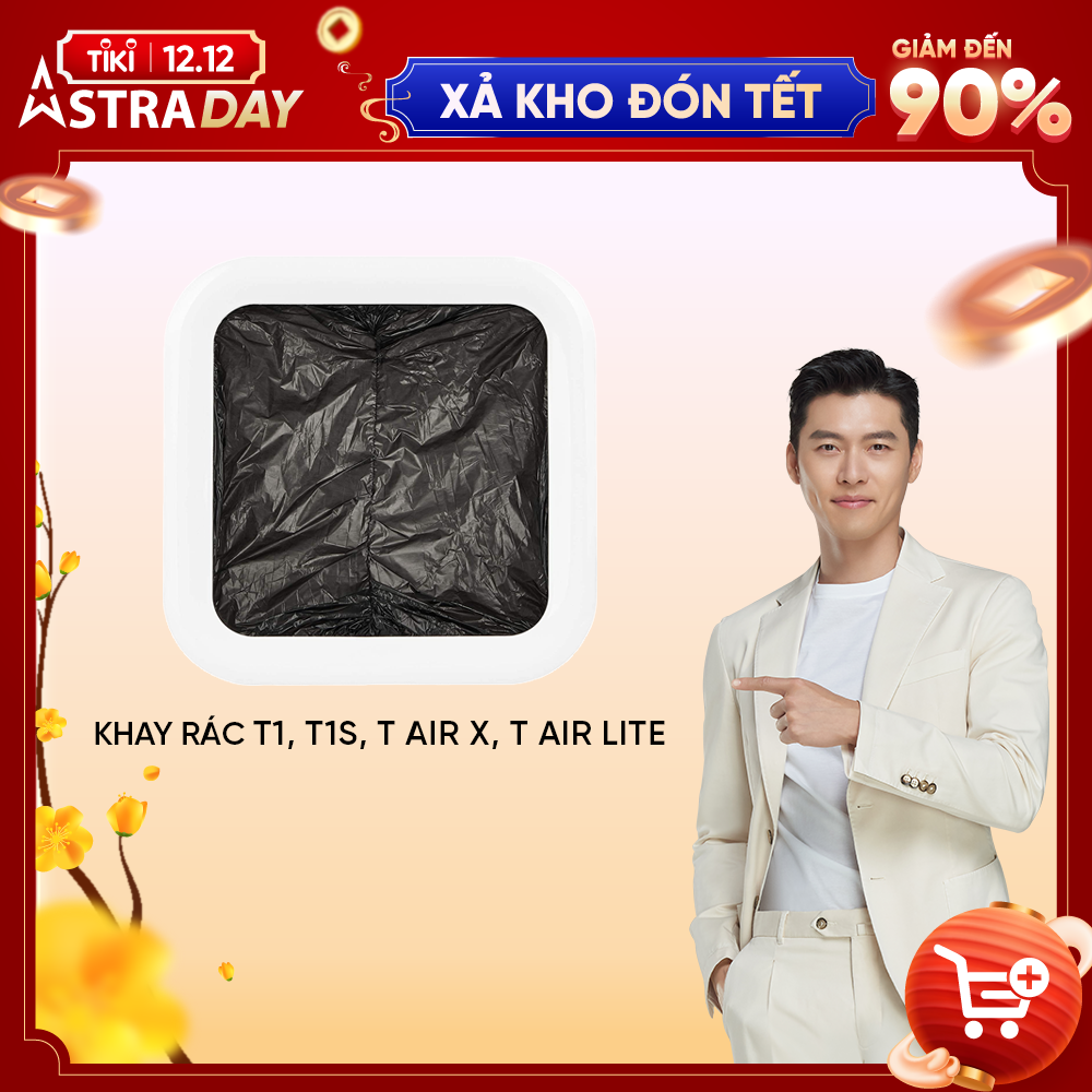 Khay đựng túi rác dành cho thùng rác thông minh TOWNEW T1, T1S, T Air X, T Air Lite_Hàng chính hãng
