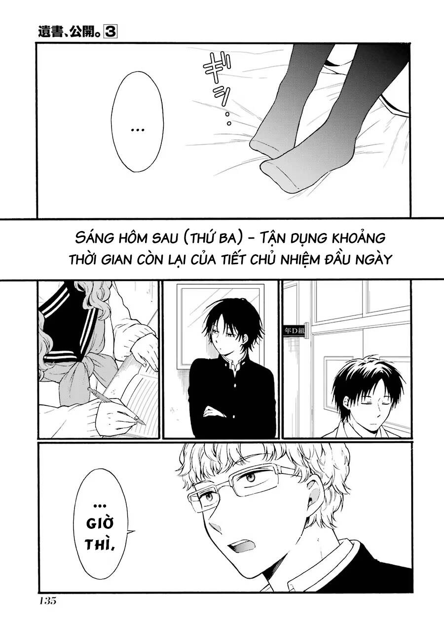 di thư trên bàn chapter 13 11