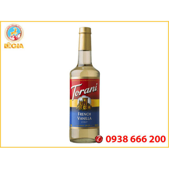 Siro TORANI Vani Pháp 750ml (FRENCH VANILLA SYRUP)