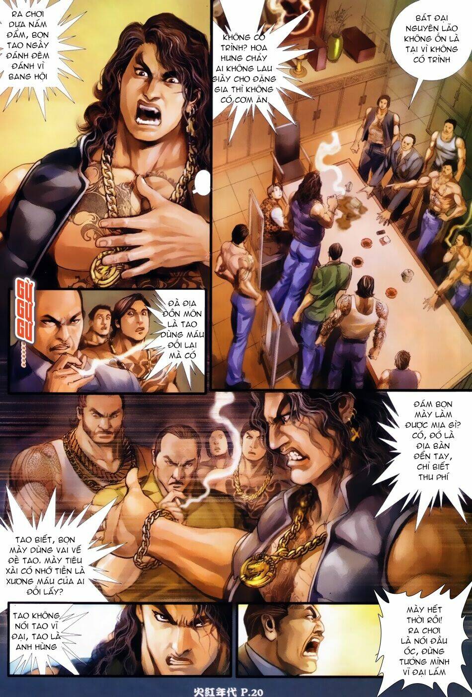 hỏa hồng niên đại hắc cốt đường chapter 22 19