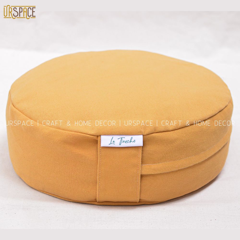 Bồ đoàn vỏ đậu URSPACE ngồi thiền, tập yoga thân thiện môi trường / Meditation Cushion