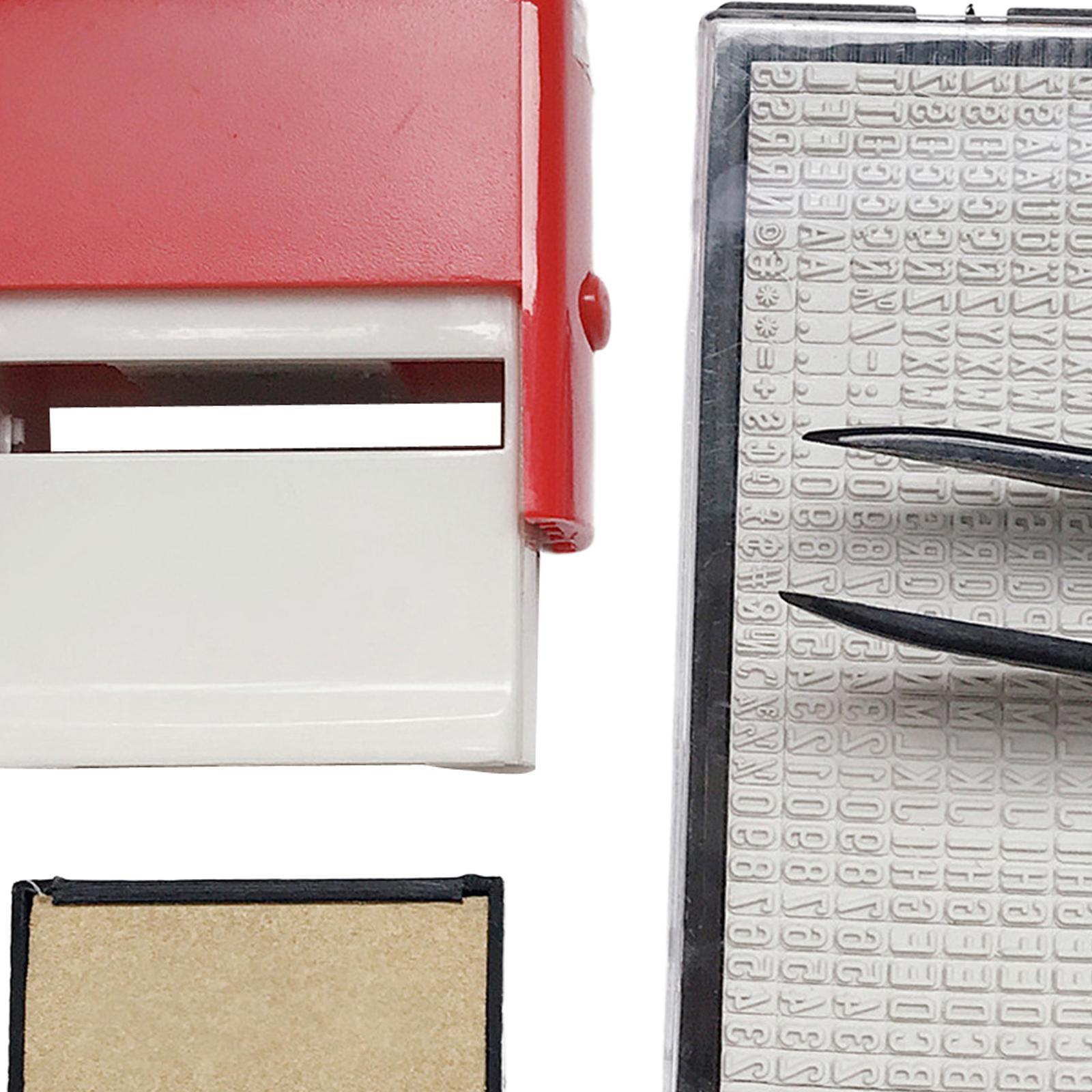 Compact Personalised  Stamp Set DIY Stamp Set for Hobby Teachers School