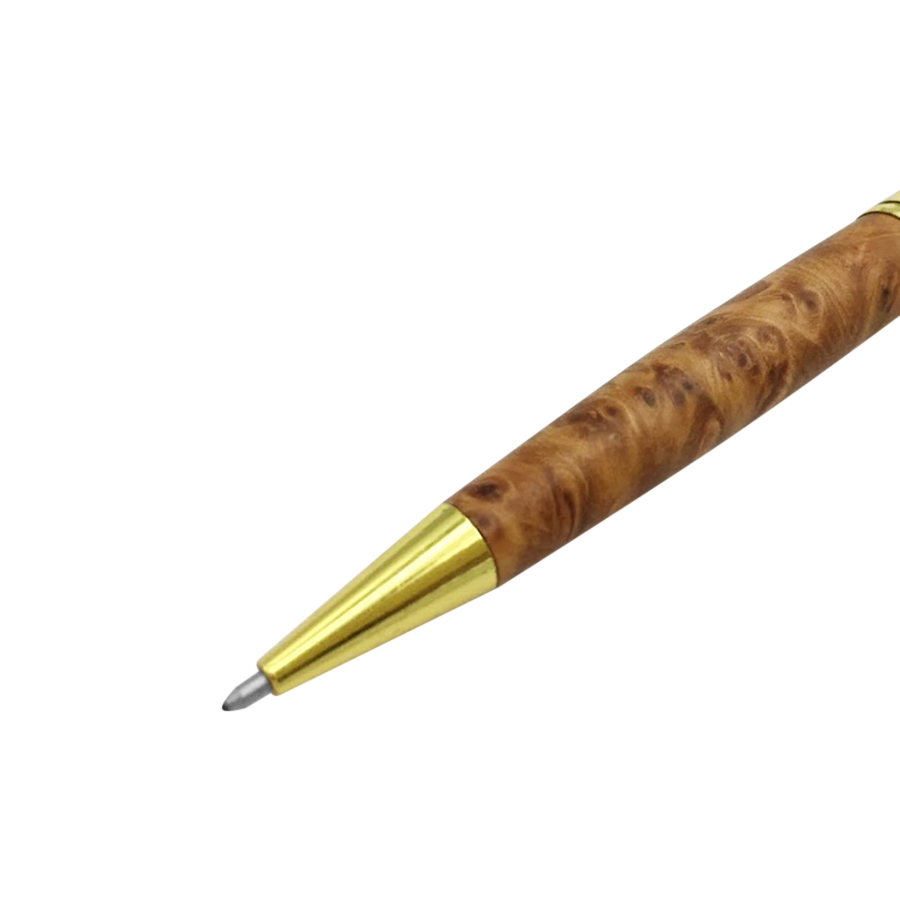 Bút Xoay Gỗ Huyết Long, Đẳng Cấp & Sang Trọng, Hương Thơm Nhẹ - Thấu Quang, Chiêu Tài Lộc, May Mắn, Bình An