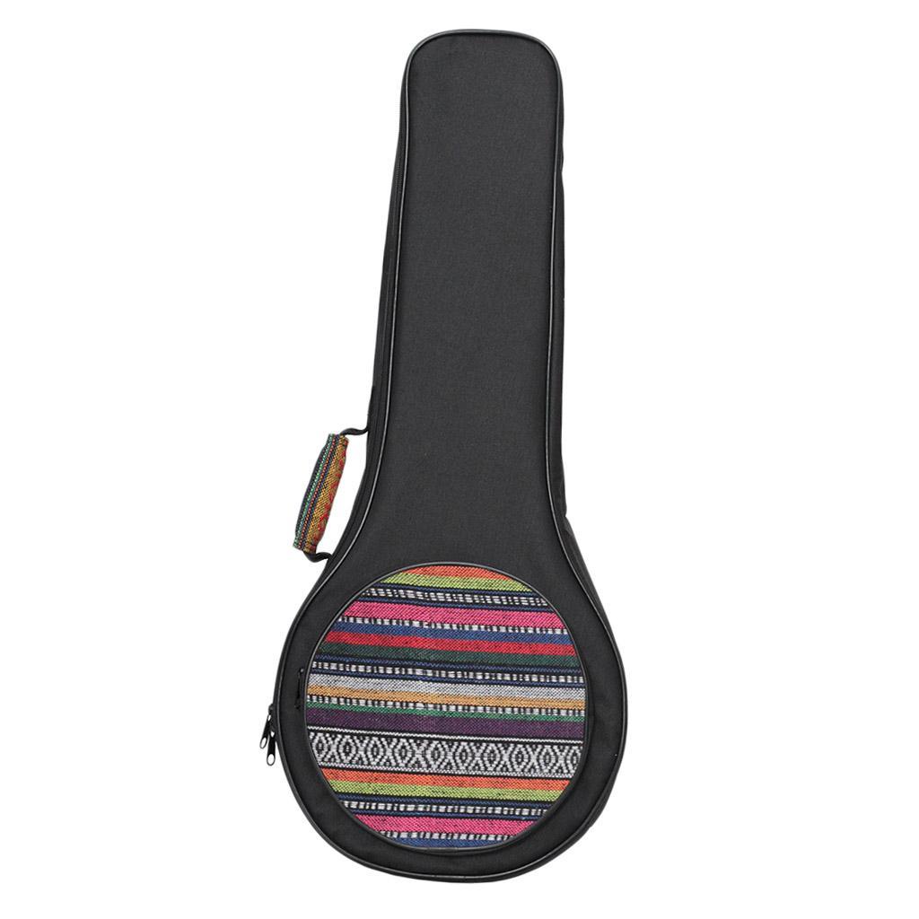 Mandolin Bag with Padding Oxford Cloth Ajustable Strap Backpack