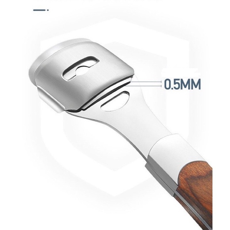 Dụng Cụ Chà Gót Kèm 2 Hộp Lưỡi Dao Có Hộp Đựng Sang Trọng