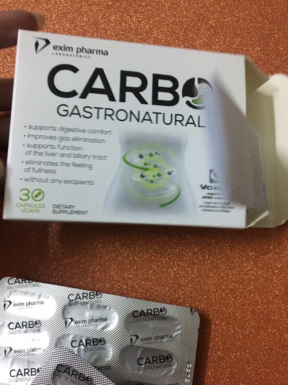 THỰC PHẨM HỖ TRỢ TĂNG CƯỜNG TIÊU HÓA CARBO GASTRONATURAL 60 Viên