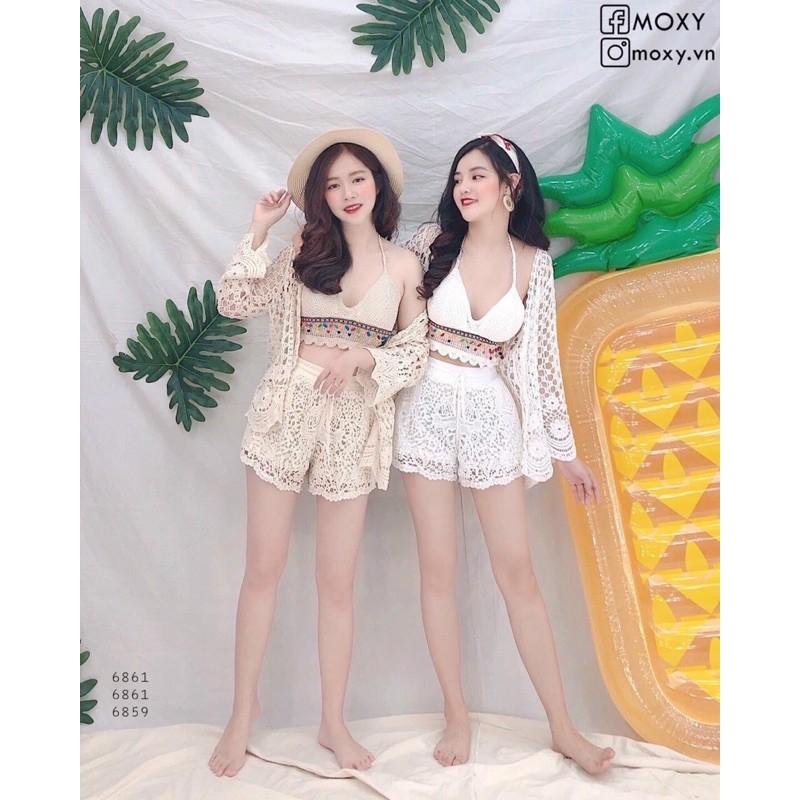 18- - Set ren đi bikini đi biển siêu hót