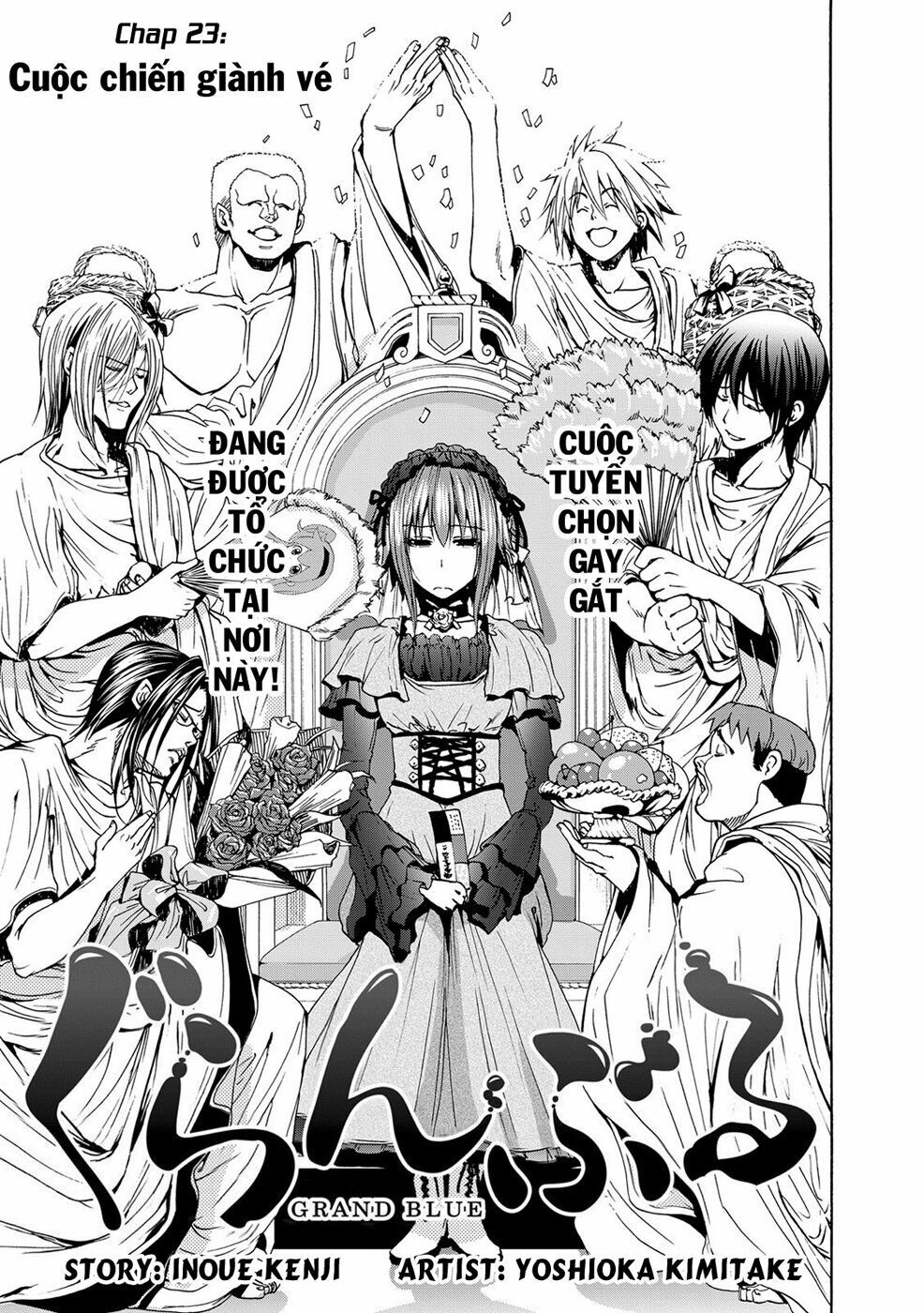 cô gái thích lặn - grand blue chapter 23 3