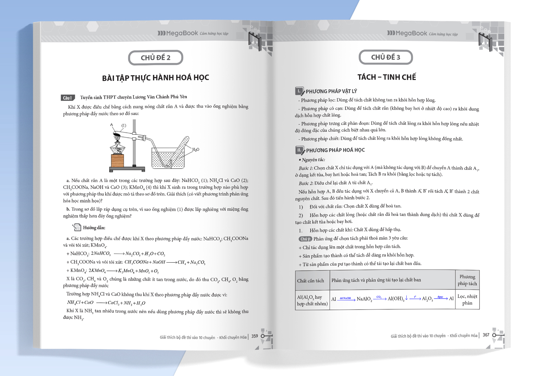 Giải Thích Bộ Đề Thi Vào 10 Chuyên - Khối Chuyên Hóa_MEGABOOK