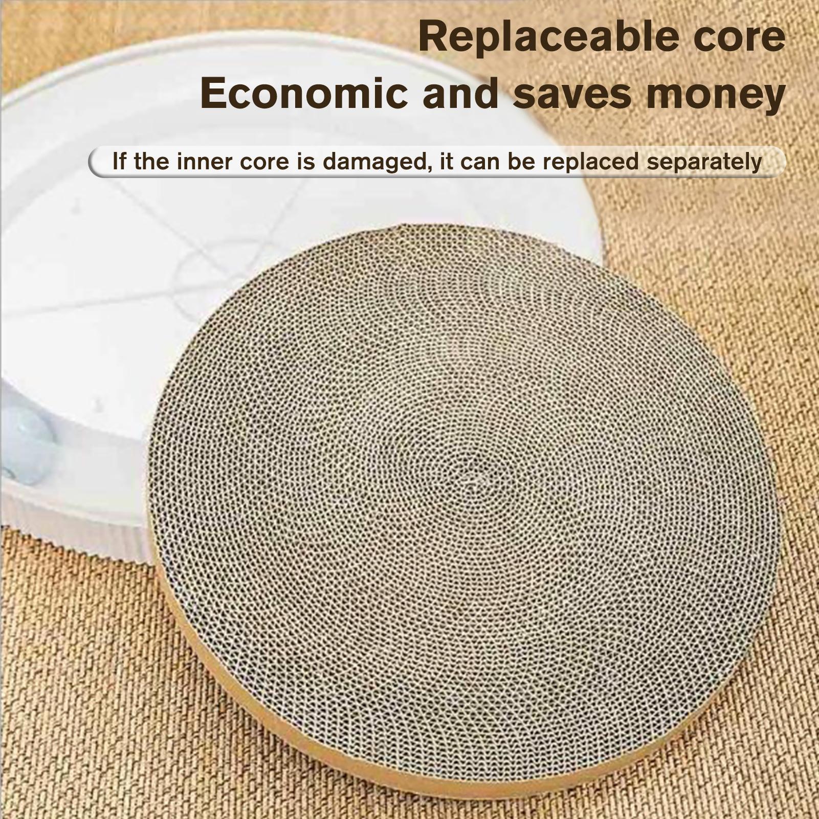 Đồ chơi tương tác vui nhộn cho mèo với 2 quả bóng và bìa cứng để giải trí