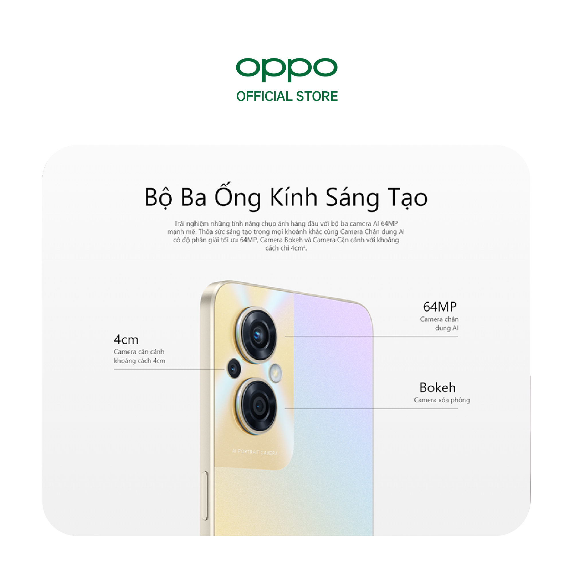 Điện Thoại OPPO RENO8 Z 5G (8GB/256GB) - Hàng Chính Hãng