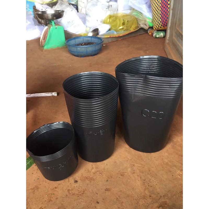 10 CHẬU NHỰA ƯƠM CÂY DẺO C7