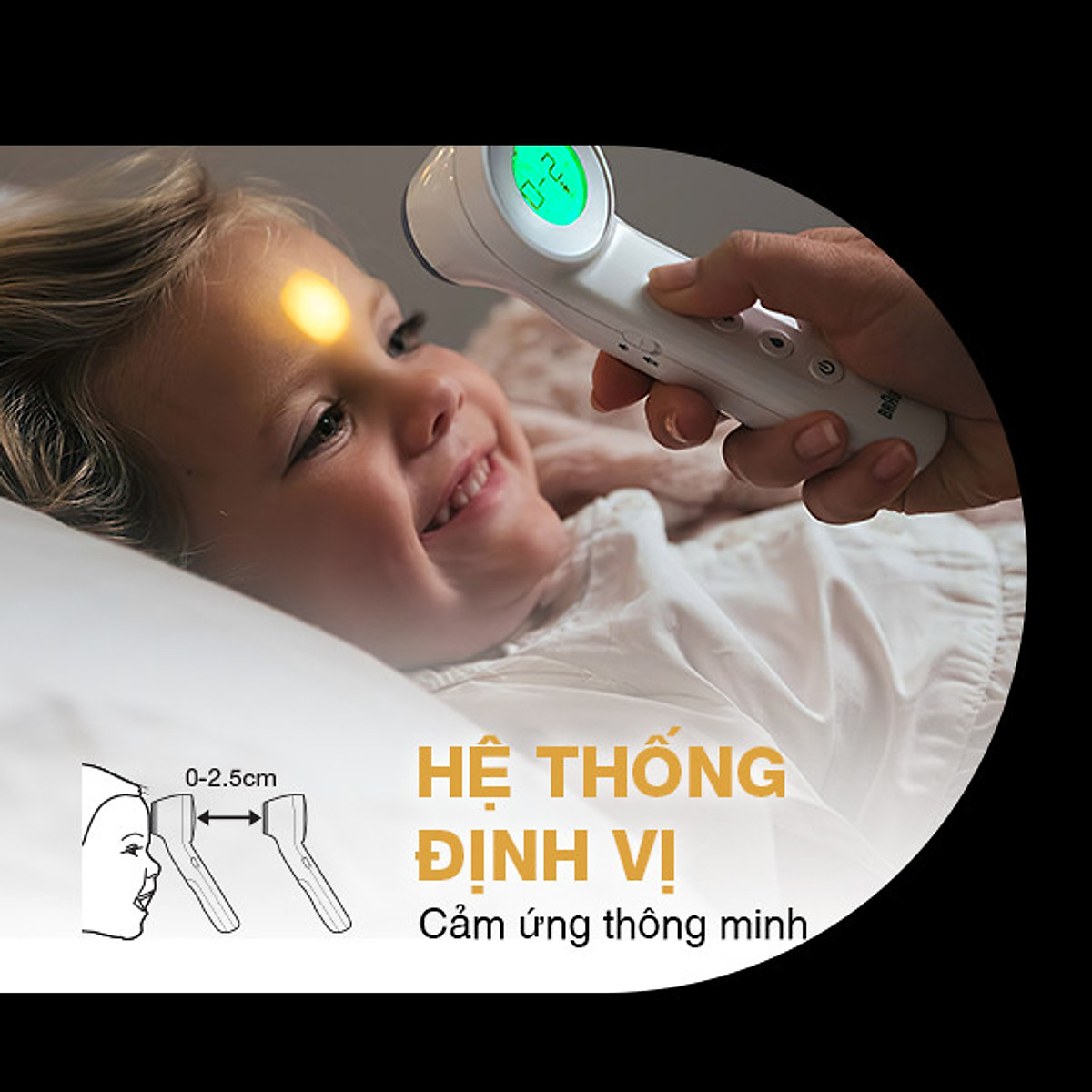 Nhiệt kế đo trán Braun BNT400WE