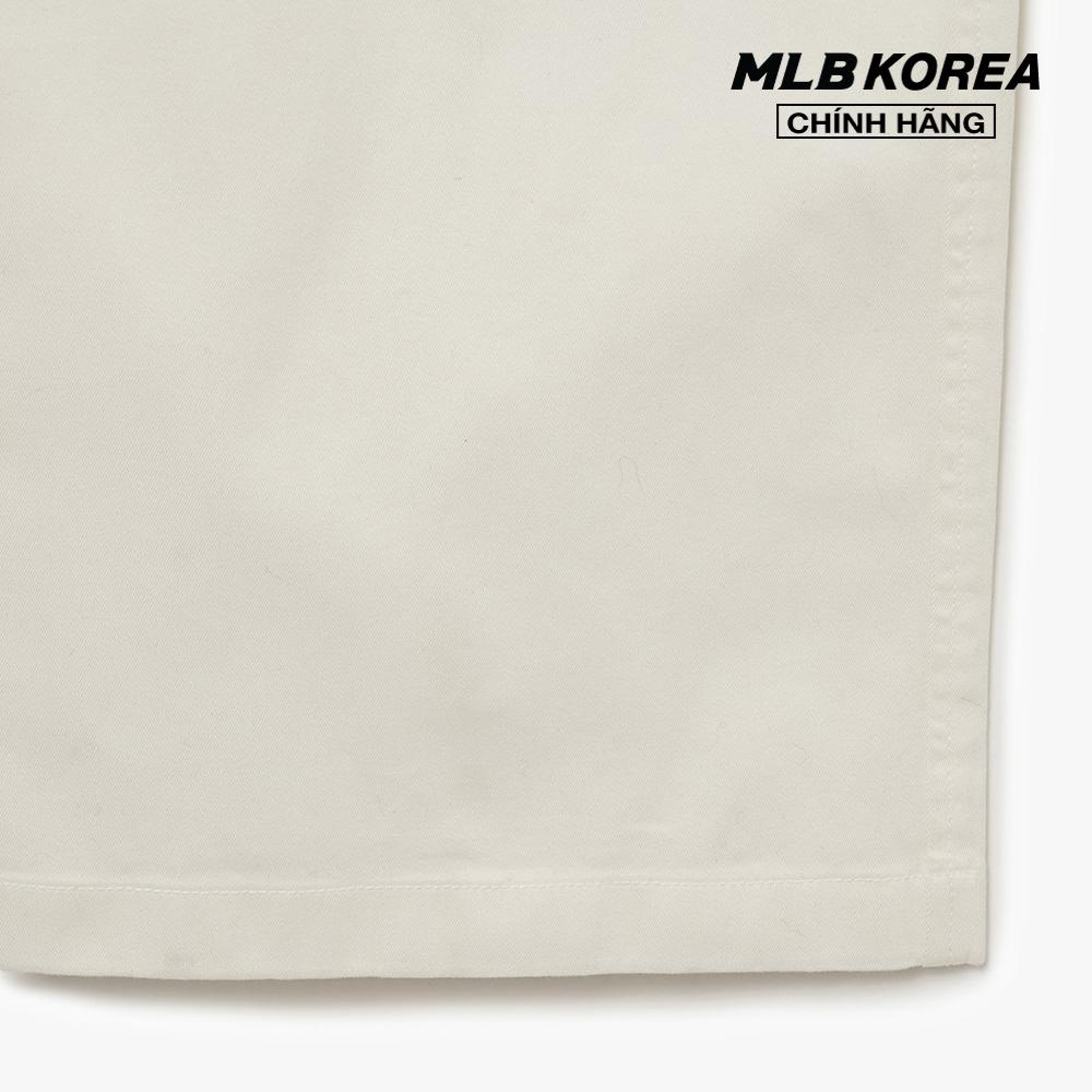 MLB - Quần cotton nữ phom suông Basic Medium Logo 3FWPB0131