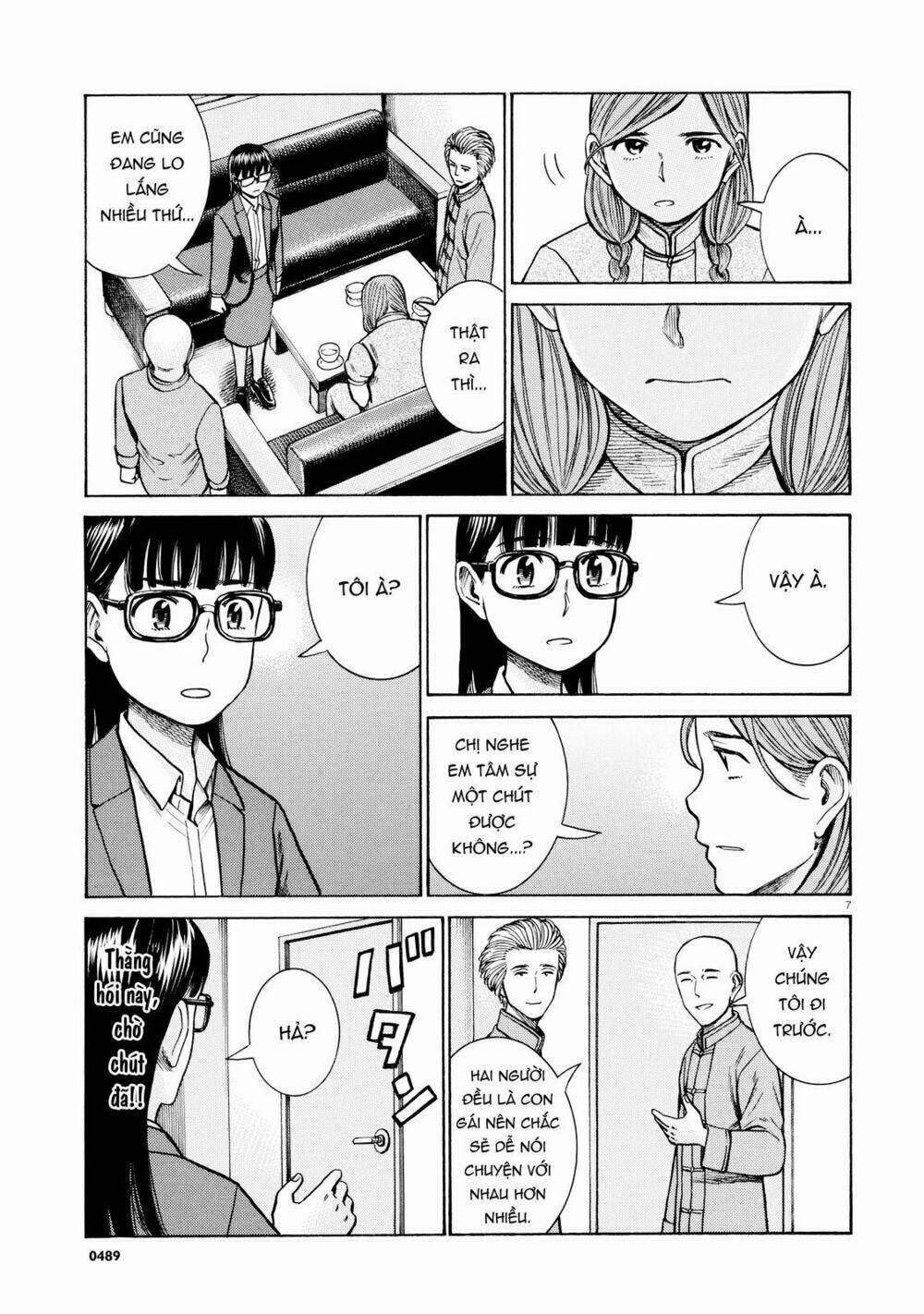 anh chàng yakuza và cô nàng siêu năng lực chapter 70 7